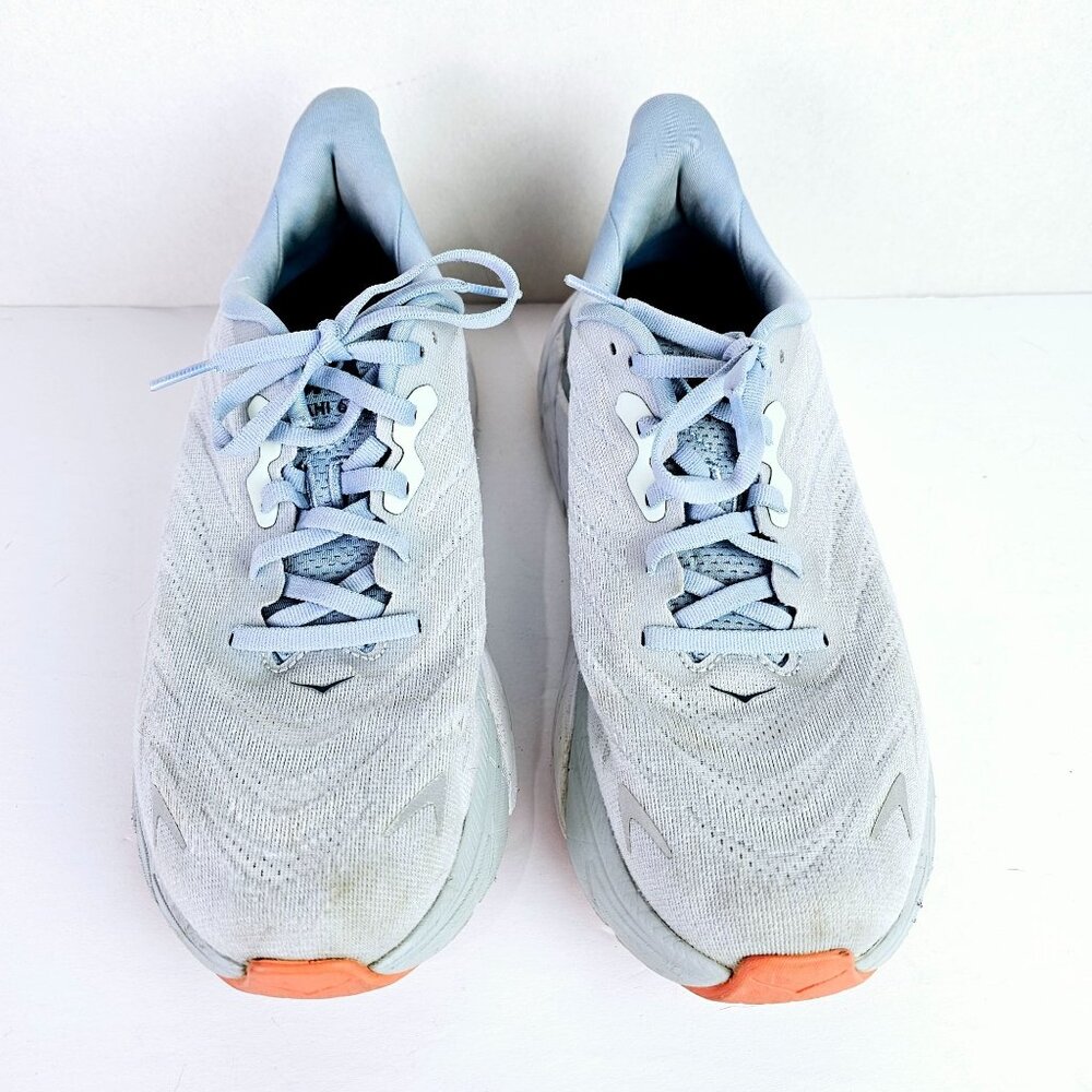 Hoka One One Arahi 6 1123195 PABF Plein Air Blue Fog Running Shoe Sneakers, 9B - Picture 4 of 10